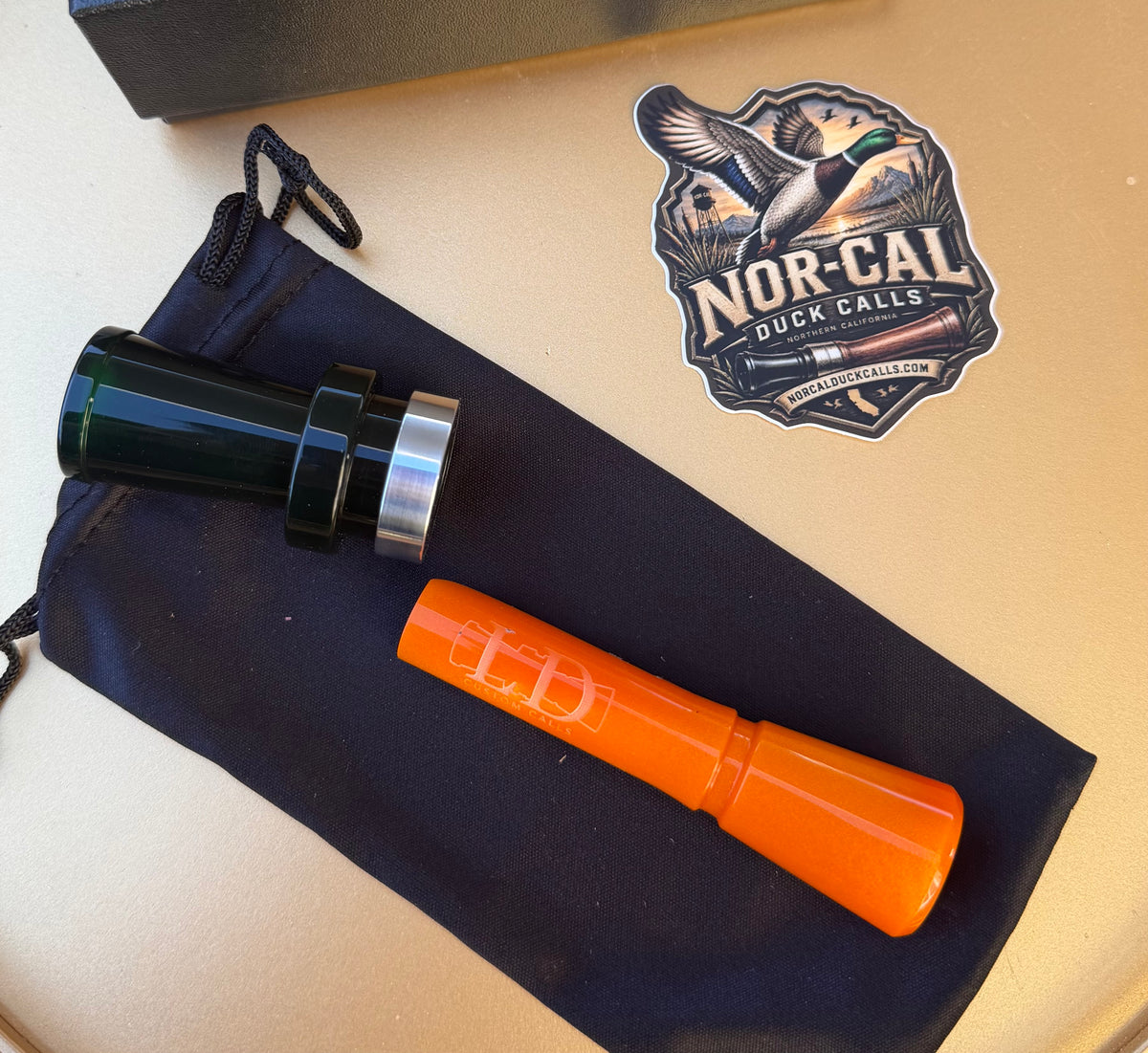 NEW- LD Custom Calls CNC Acrylic Duck Call Boots On