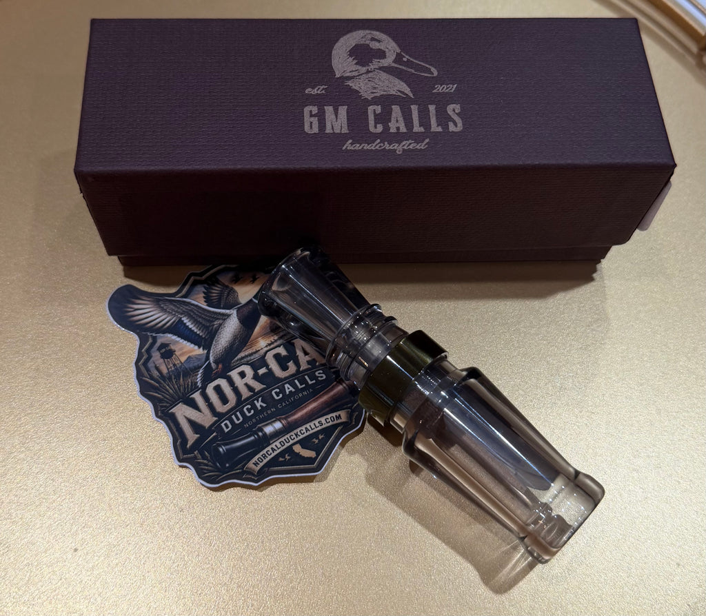 New- GM Custom Calls Smoke W/ Venom Pearl