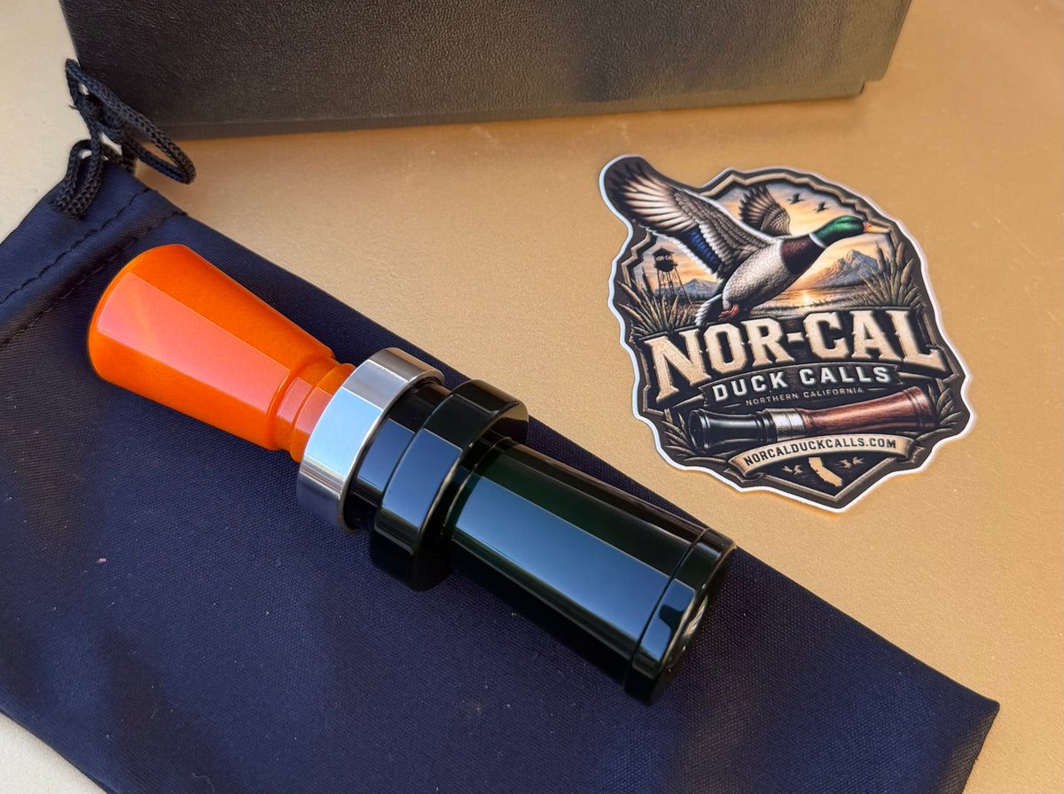 NEW- LD Custom Calls CNC Acrylic Duck Call Boots On