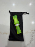 NEW- LD Custom Calls CNC Acrylic Duck Call Blasted flo green