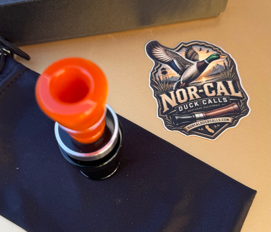 NEW- LD Custom Calls CNC Acrylic Duck Call Boots On